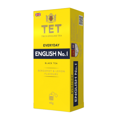 True English Tea (T.E.T) Everyday English No 1, 20 Tea Bags 40g