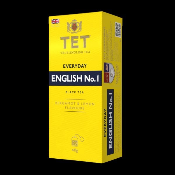 True English Tea (T.E.T) Everyday English No 1, 20 Tea Bags 40g, English Tea, True English Tea Limited. Sold by Teas.co.uk.