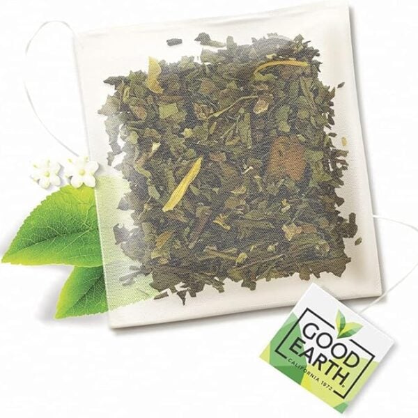 Good Earth Elderflower And Pear White Tea, 15 Tea Bags 18G, Fruit And Herbal Tea, Tata Consumer Products Uk Group Limited. Sold By Teas.co.uk.