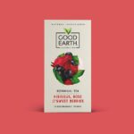 Good Earth Hibiscus, Rose and Sweet Berries, 15 Tea Bags 42g, Fruit and Herbal Tea, Tata Consumer Products UK Group Limited. Sold by Teas.co.uk.