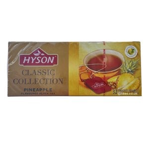 Hyson Pineapple Infused Black Tea, 32 Tea Bags 32g, Black Tea, Empire Brands (Pvt) Ltd. Sold by Teas.co.uk.