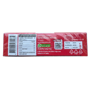 Hyson Strawberry Infused Black Tea, 32 Tea Bags 32G, Black Tea, Empire Brands (Pvt) Ltd. Sold By Teas.co.uk.