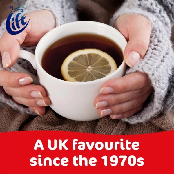 Lift Instant Lemon Black Tea, 165g, Black Tea, Lift Brands UK Limited. Sold by Teas.co.uk.