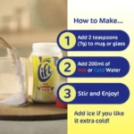 Lift Instant Lemon Black Tea (Reduced Sweetness), 165g, Black Tea, Lift Brands UK Limited. Sold by Teas.co.uk.
