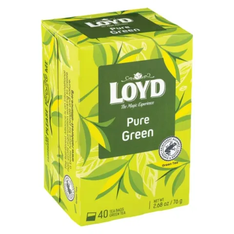 Loyd Green Tea, 40 Tea Bags 76g