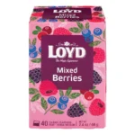 Loyd Mixed Berries, 40 Tea Bags 68g, Autumn and Winter Teas, Mokate S.A.. Sold by Teas.co.uk.