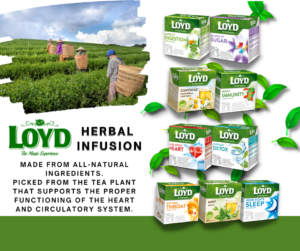 Loyd Pure Peppermint, 40 Tea Bags 60g, our health teas, available at teas.co.uk