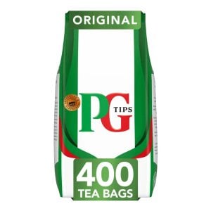 PG Tips Original English Breakfast, 400 Tea Bags 1.16kg, Black Tea, Lipton Teas and Infusions UK Limited. Sold by Teas.co.uk.