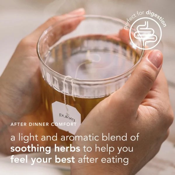 Pukka Organic After Dinner, 20 Tea Bags 40g, English Tea, Pukka Herbs Limited. Sold by Teas.co.uk.