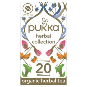Pukka Organic Herbal Collection, 20 Tea Bags 34.4g, English Tea, Pukka Herbs Limited. Sold by Teas.co.uk.