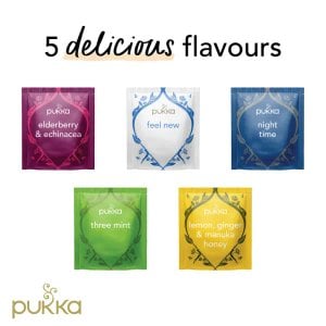 Pukka Organic Herbal Collection, 20 Tea Bags 34.4g, English Tea, Pukka Herbs Limited. Sold by Teas.co.uk.