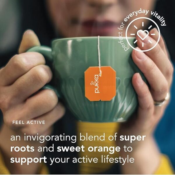 Pukka Organic Lemon, Ginger and Manuka Honey, 20 Tea Bags 34g