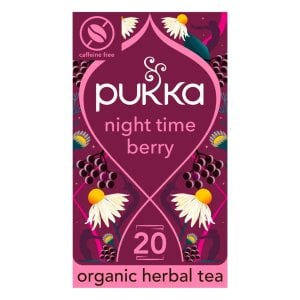 Pukka Organic Night Time Berry, 20 Tea Bags 36g, English Tea, Pukka Herbs Limited. Sold by Teas.co.uk.