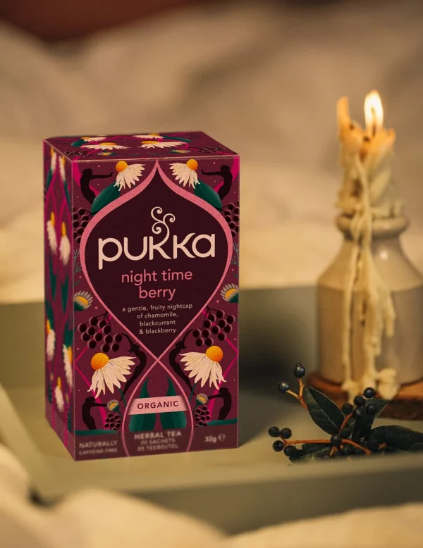 Www-Teas-Co-Uk-Pukka-Organic-Night-Time-Berry-20-Tea-Bags-36G-5060519146229-Lifestyle Pukka Organic Night Time Berry, 20 Tea Bags 36G