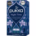 Pukka Organic Night Time With Chamomile, 20 Tea Bags 20g, English Tea, Pukka Herbs Limited. Sold by Teas.co.uk.