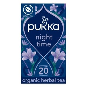 Pukka Organic Night Time With Chamomile, 20 Tea Bags 20g, English Tea, Pukka Herbs Limited. Sold by Teas.co.uk.