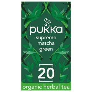 Pukka Organic Supreme Matcha Green, 20 Tea Bags 32g, English Tea, Pukka Herbs Limited. Sold by Teas.co.uk.