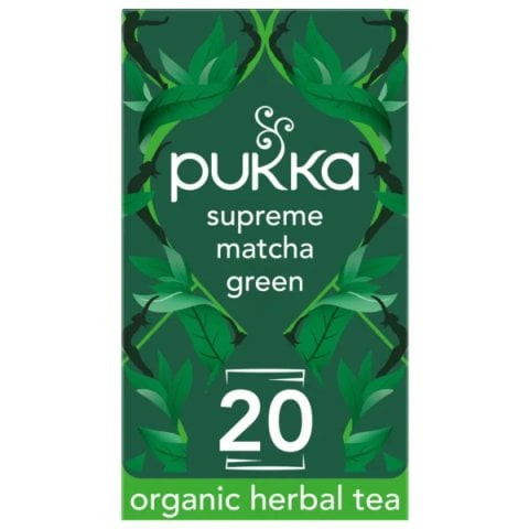 Pukka Organic Supreme Matcha Green, 20 Tea Bags 32g, English Tea, Pukka Herbs Limited. Sold by Teas.co.uk.