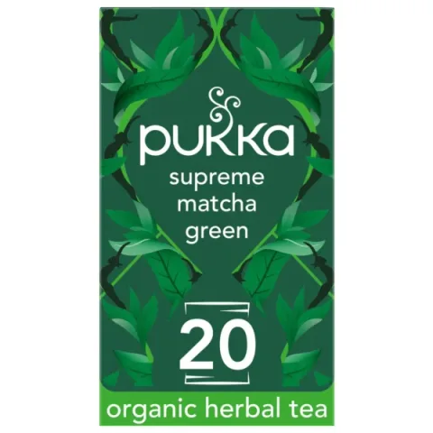 Pukka Organic Supreme Matcha Green, 20 Tea Bags 32g
