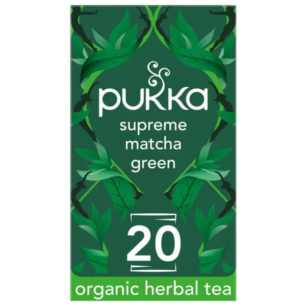 Standard Supreme Matcha Green Cup 1 Pukka Organic Supreme Matcha Green, 20 Tea Bags 32G, Matcha, Pukka Herbs Limited. Sold By Teas.co.uk.