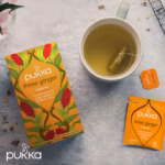 Pukka Organic Three Ginger, 20 Tea Bags 36g, Decaffeinated Speciality Teas, Pukka Herbs Limited. Sold by Teas.co.uk.