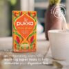 Www-Teas-Co-Uk-Pukka-Organic-Three-Ginger-20-Tea-Bags-36G-5065000523145-Front-Of-Box-Next-To-Mug Pukka Organic Three Ginger, 20 Tea Bags 36G