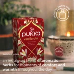 Pukka Organic Vanilla Chai, 20 Tea Bags 40g, Chai, Pukka Herbs Limited. Sold by Teas.co.uk.