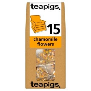 Teapigs Chamomile Flowers, 15 Tea Bags 37.5g, English Tea, Teapigs Limited. Sold by Teas.co.uk.