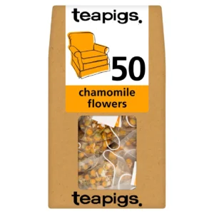 Teapigs Chamomile Flowers, 50 Tea Bags 75g