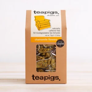 Teapigs Chamomile Flowers, 50 Tea Bags 75g, Fruit and Herbal Tea, Teapigs Limited. Sold by Teas.co.uk.