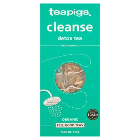 Teapigs Cleanse, 15 Tea Bags 45g, English Tea, Teapigs Limited. Sold by Teas.co.uk.