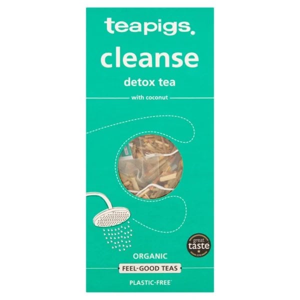 Teapigs Cleanse, 15 Tea Bags 45G, Green Tea, Teapigs Limited. Sold By Teas.co.uk.