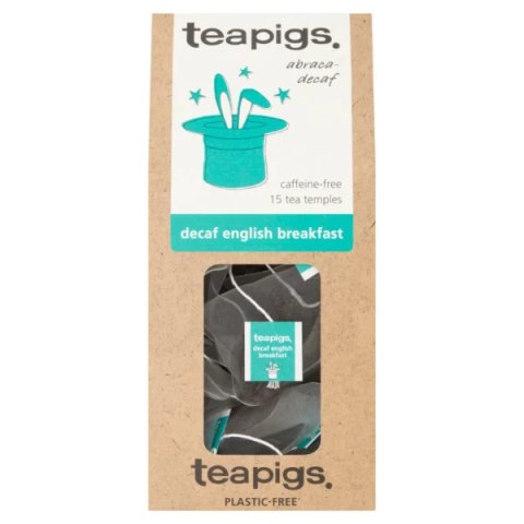 Teapigs Decaf English Breakfast, 15 Tea Bags 50g, Black Tea, Teapigs Limited. Sold by Teas.co.uk.