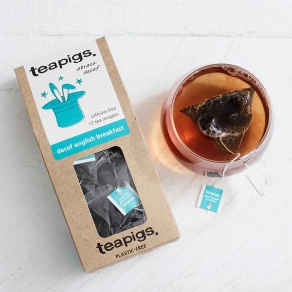 Teapigs Decaf English Breakfast, 15 Tea Bags 50G, Black Tea, Teapigs Limited. Sold By Teas.co.uk.