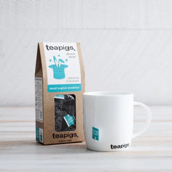 Teapigs Decaf English Breakfast, 15 Tea Bags 50G, Black Tea, Teapigs Limited. Sold By Teas.co.uk.
