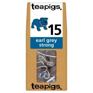 Teapigs Earl Grey Strong, 15 Tea Bags 37.5g, Black Tea, Teapigs Limited. Sold by Teas.co.uk.