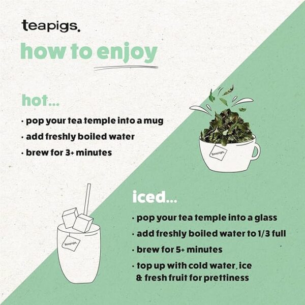 Teapigs Everyday Brew, 15 Tea Bags 50G, Everyday Tea Bags, Teapigs Limited. Sold By Teas.co.uk.