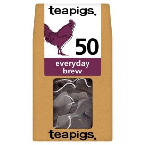 Teapigs Everyday Brew, 50 Tea Bags 125g, Black Tea, Teapigs Limited. Sold by Teas.co.uk.