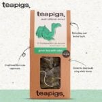 Teapigs Green Tea with Mint, 15 Tea Bags 37.5g, English Tea, Teapigs Limited. Sold by Teas.co.uk.