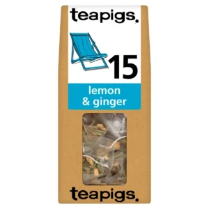 Teapigs Lemon and Ginger, 15 Tea Bags 37.5g