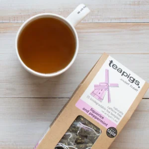 Teapigs Liquorice and Peppermint, 15 Tea Bags 45g, Fruit and Herbal Tea, Teapigs Limited. Sold by Teas.co.uk.