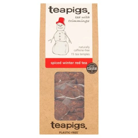 Teapigs Spiced Winter Red, 15 Tea Bags 37.5g, English Tea, Teapigs Limited. Sold by Teas.co.uk.