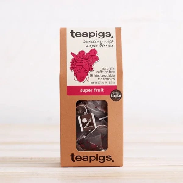 Teapigs Superfruit, 15 Tea Bags 37.5g, English Tea, Teapigs Limited. Sold by Teas.co.uk.