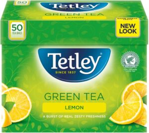 Iced Tetley Green Tea With Lemon