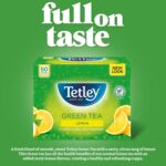 Tetley Green Tea with Lemon, 50 Tea Bags 100g, English Tea, Tata Consumer Products UK Group Limited. Sold by Teas.co.uk.