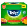 Tetley Green Tea With Mango And Passion Fruit, 50 Tea Bags 100G