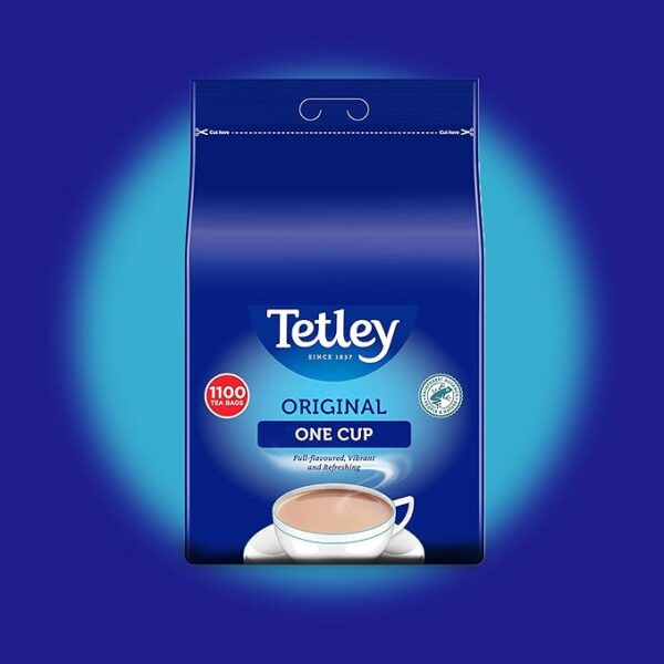 Tetley Original English Breakfast, 1100 Tea Bags 3.45kg, Black Tea, Tata Consumer Products UK Group Limited. Sold by Teas.co.uk.
