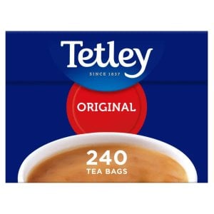 Tetley Original English Breakfast, 240 Tea Bags 750g, Black Tea, Tata Consumer Products UK Group Limited. Sold by Teas.co.uk.