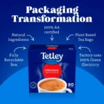 Tetley Original English Breakfast, 80 Tea Bags 250g, Black Tea, Tata Consumer Products UK Group Limited. Sold by Teas.co.uk.