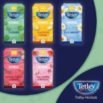 Tetley Super Green Revitalise Strawberry and Raspberry, 20 Tea Bags 40g